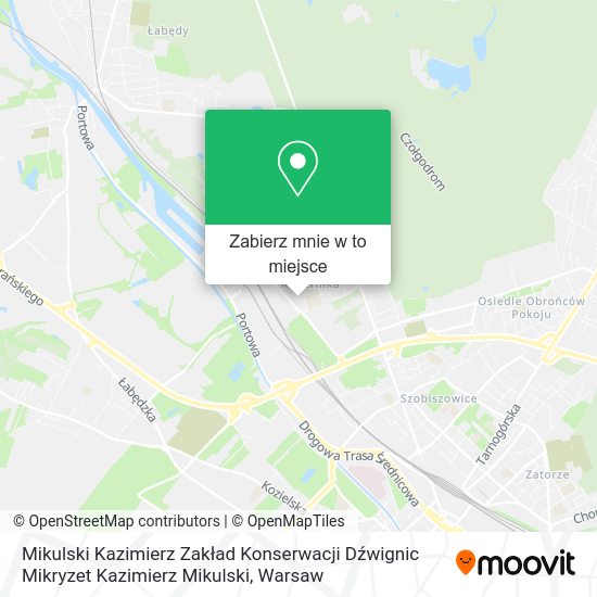 Mapa Mikulski Kazimierz Zakład Konserwacji Dźwignic Mikryzet Kazimierz Mikulski