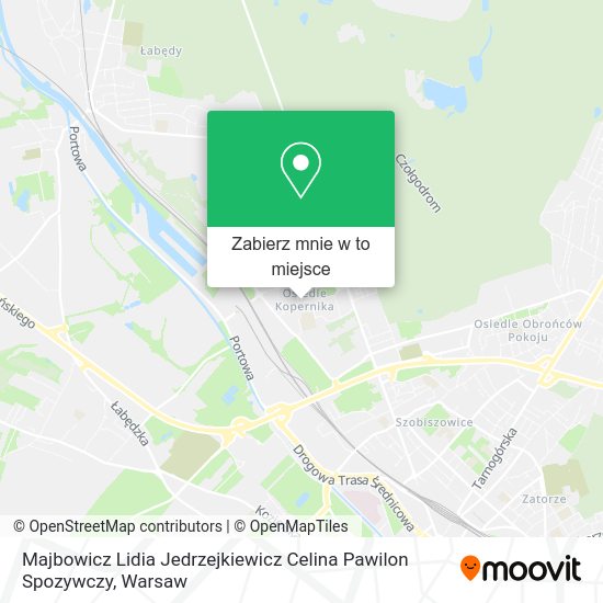 Mapa Majbowicz Lidia Jedrzejkiewicz Celina Pawilon Spozywczy