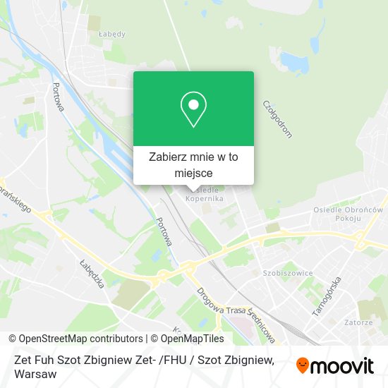 Mapa Zet Fuh Szot Zbigniew Zet- /FHU / Szot Zbigniew