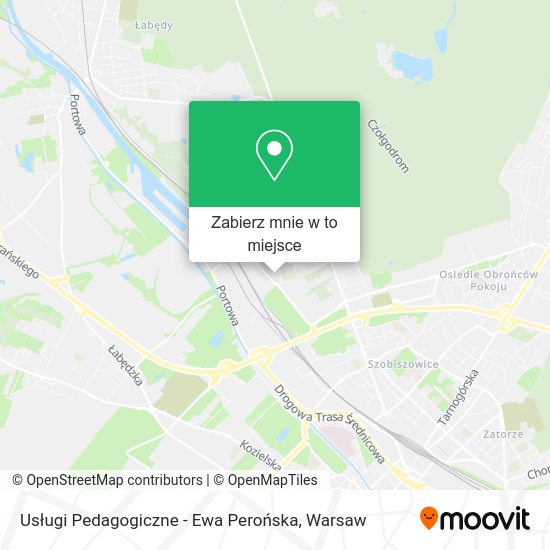 Mapa Usługi Pedagogiczne - Ewa Perońska