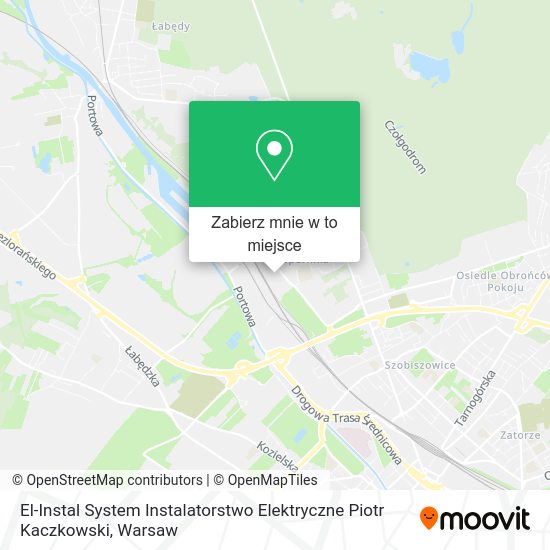 Mapa El-Instal System Instalatorstwo Elektryczne Piotr Kaczkowski