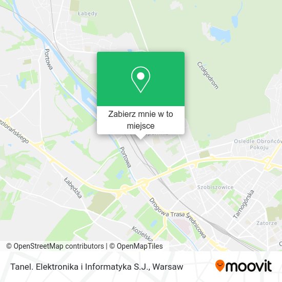 Mapa Tanel. Elektronika i Informatyka S.J.