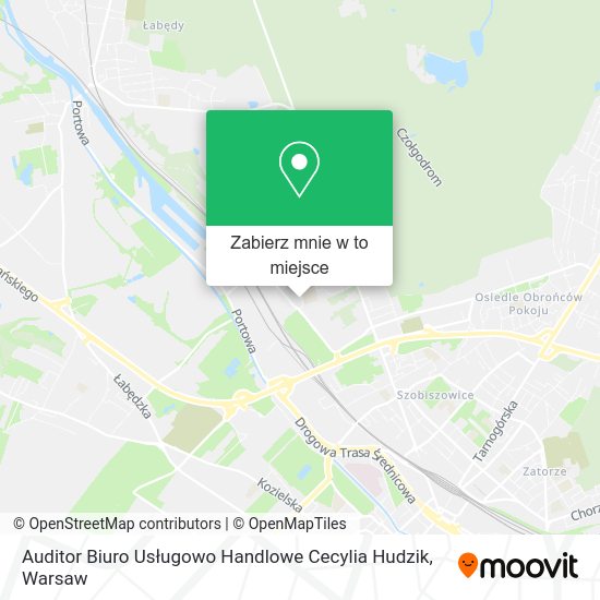 Mapa Auditor Biuro Usługowo Handlowe Cecylia Hudzik