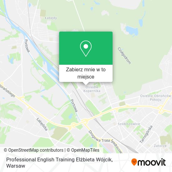 Mapa Professional English Training Elżbieta Wójcik