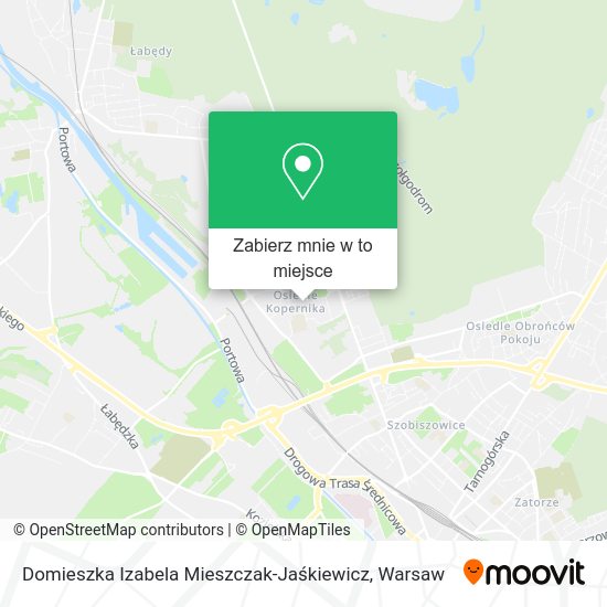 Mapa Domieszka Izabela Mieszczak-Jaśkiewicz