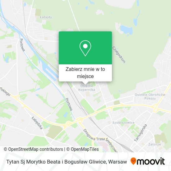 Mapa Tytan Sj Morytko Beata i Bogusław Gliwice