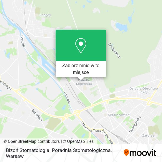 Mapa Bizoń Stomatologia. Poradnia Stomatologiczna