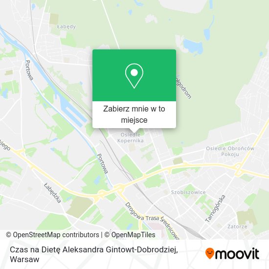 Mapa Czas na Dietę Aleksandra Gintowt-Dobrodziej