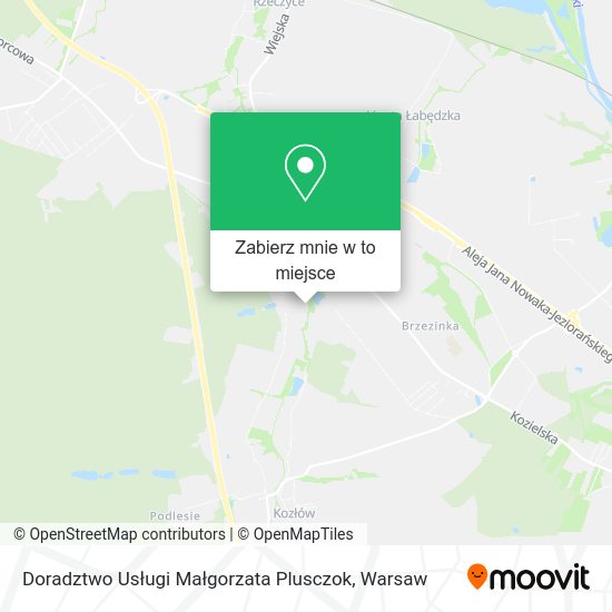 Mapa Doradztwo Usługi Małgorzata Plusczok