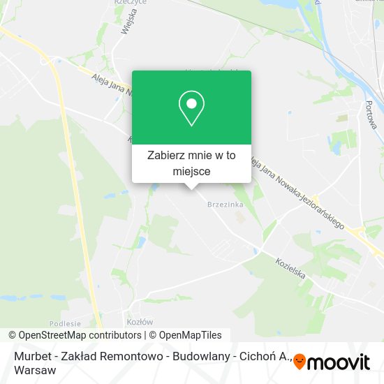 Mapa Murbet - Zakład Remontowo - Budowlany - Cichoń A.