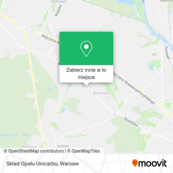 Mapa Skład Opału Unicarbo