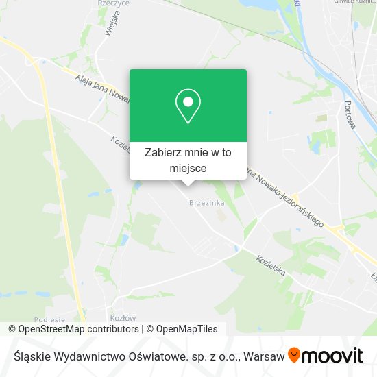 Mapa Śląskie Wydawnictwo Oświatowe. sp. z o.o.