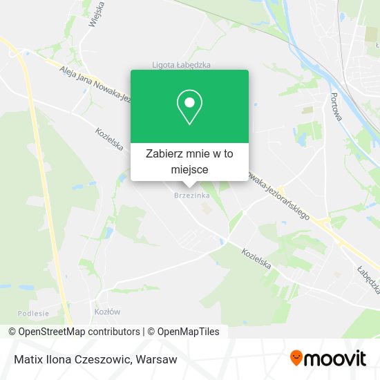 Mapa Matix Ilona Czeszowic