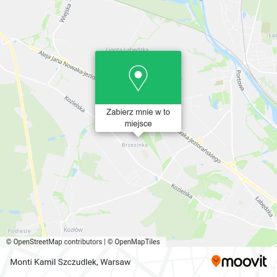 Mapa Monti Kamil Szczudlek