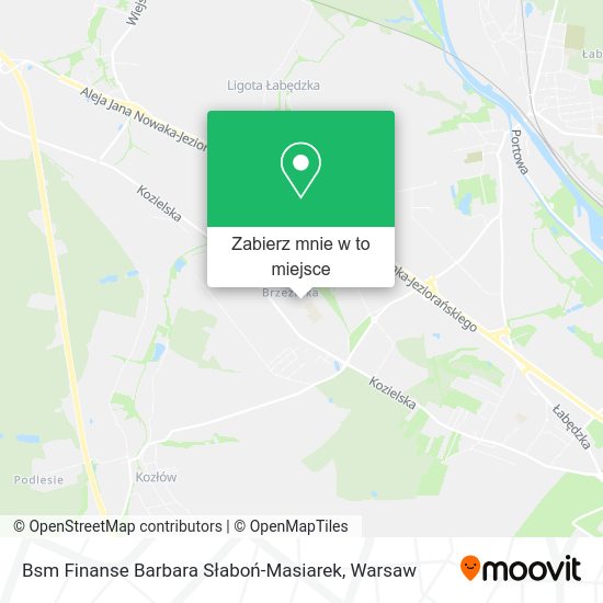 Mapa Bsm Finanse Barbara Słaboń-Masiarek