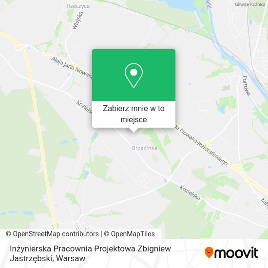 Mapa Inżynierska Pracownia Projektowa Zbigniew Jastrzębski