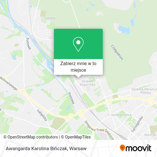 Mapa Awangarda Karolina Bińczak