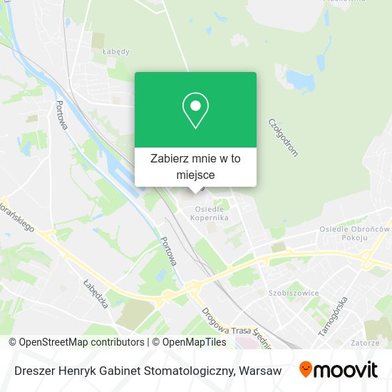 Mapa Dreszer Henryk Gabinet Stomatologiczny