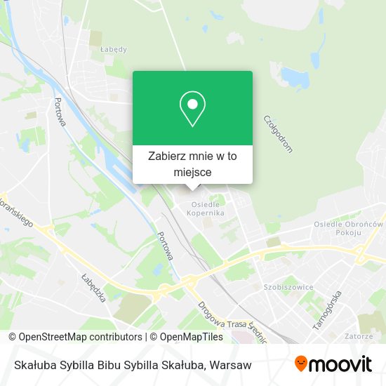 Mapa Skałuba Sybilla Bibu Sybilla Skałuba