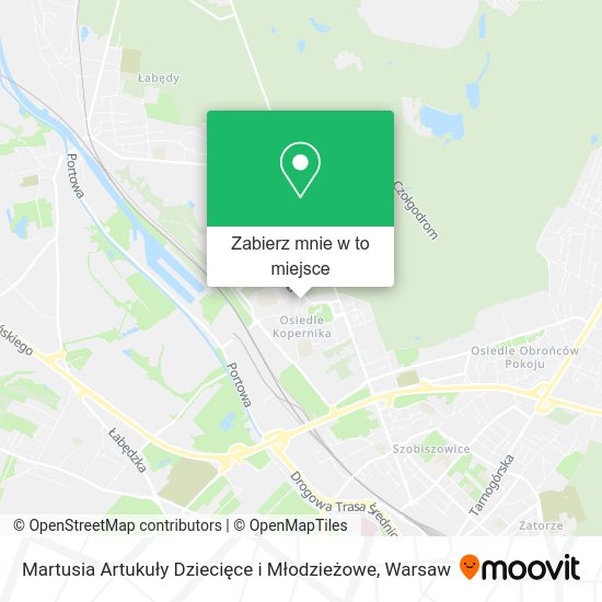 Mapa Martusia Artukuły Dziecięce i Młodzieżowe