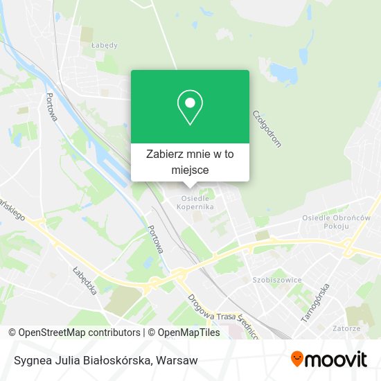 Mapa Sygnea Julia Białoskórska