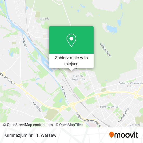 Mapa Gimnazjum nr 11