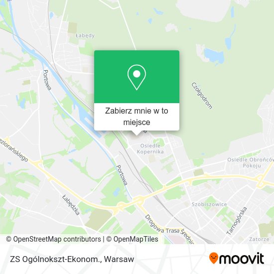 Mapa ZS Ogólnokszt-Ekonom.