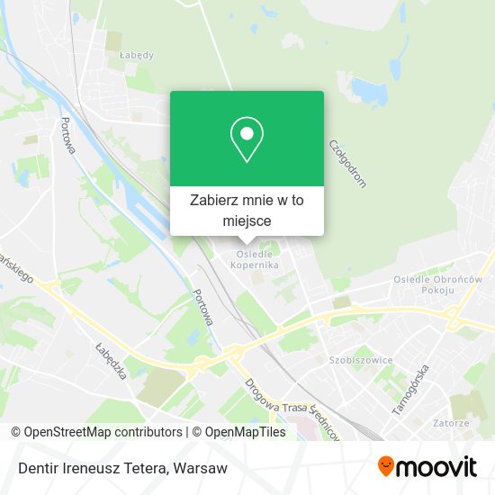 Mapa Dentir Ireneusz Tetera