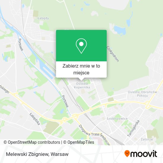 Mapa Melewski Zbigniew