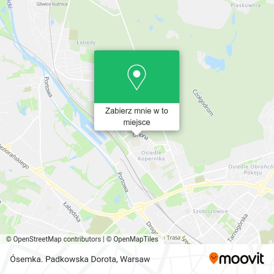 Mapa Ósemka. Padkowska Dorota