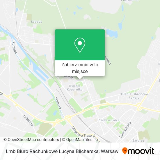 Mapa Lmb Biuro Rachunkowe Lucyna Blicharska