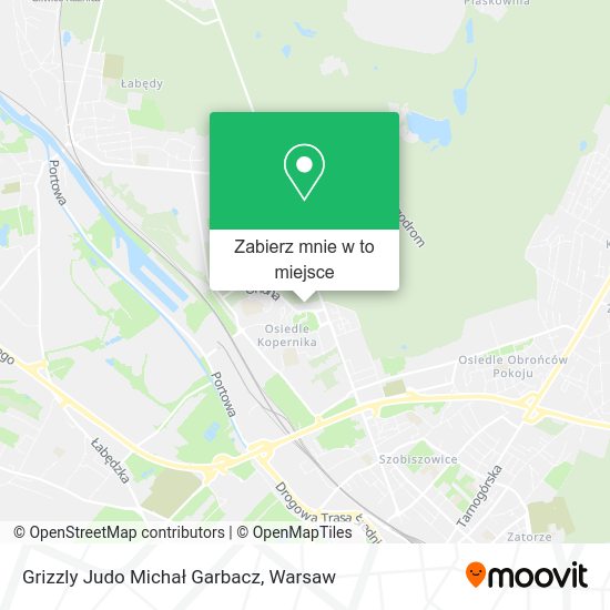 Mapa Grizzly Judo Michał Garbacz