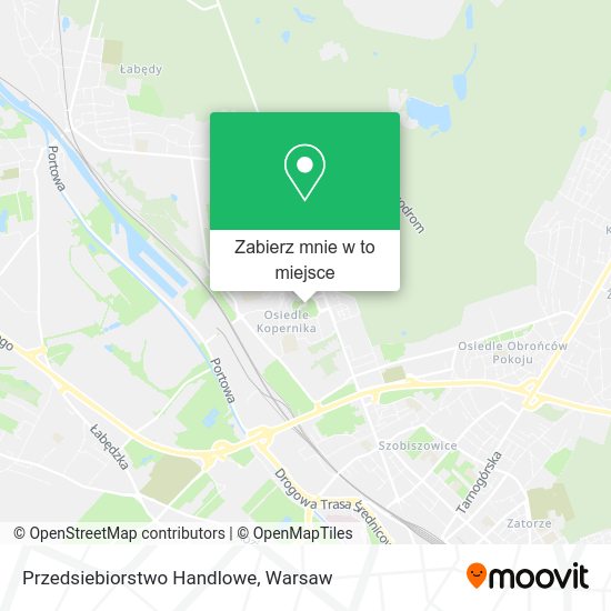 Mapa Przedsiebiorstwo Handlowe