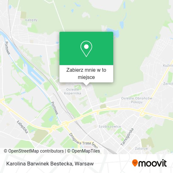 Mapa Karolina Barwinek Bestecka