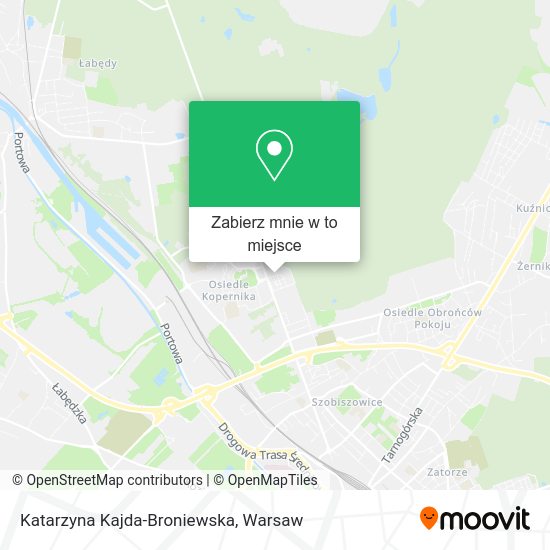 Mapa Katarzyna Kajda-Broniewska