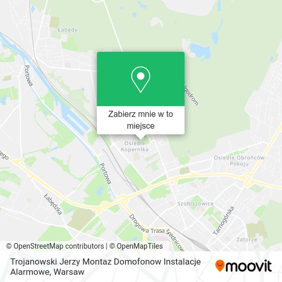 Mapa Trojanowski Jerzy Montaz Domofonow Instalacje Alarmowe