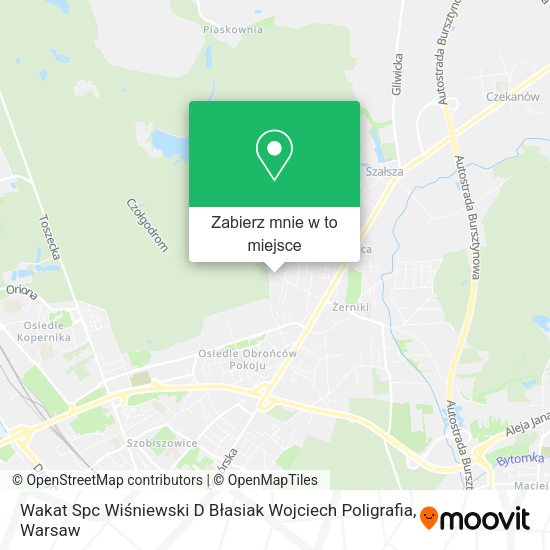 Mapa Wakat Spc Wiśniewski D Błasiak Wojciech Poligrafia