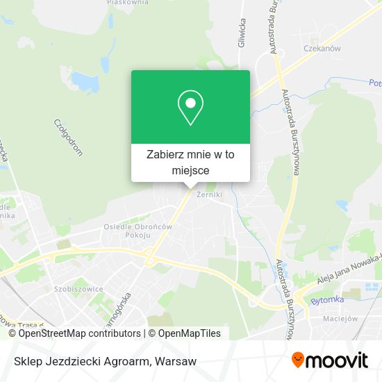 Mapa Sklep Jezdziecki Agroarm