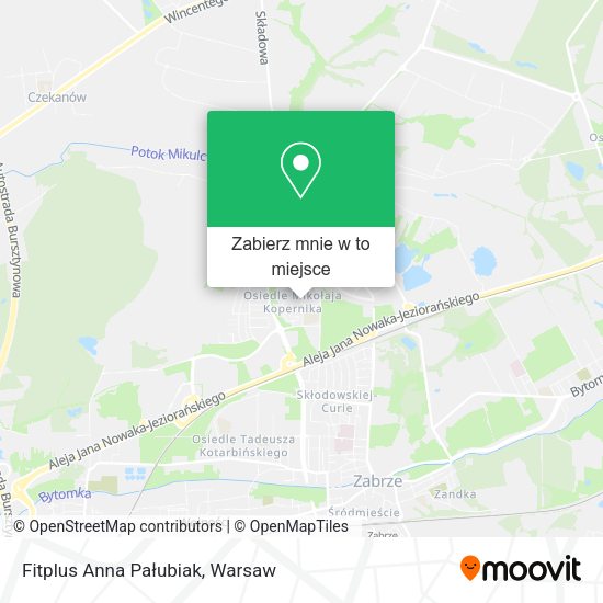 Mapa Fitplus Anna Pałubiak