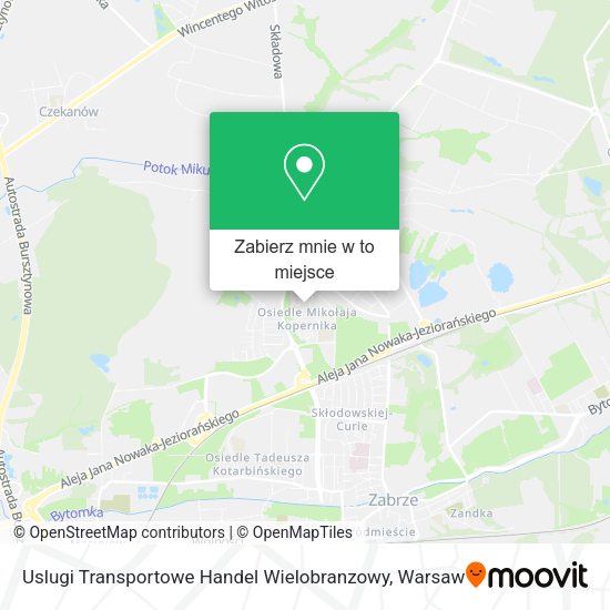 Mapa Uslugi Transportowe Handel Wielobranzowy