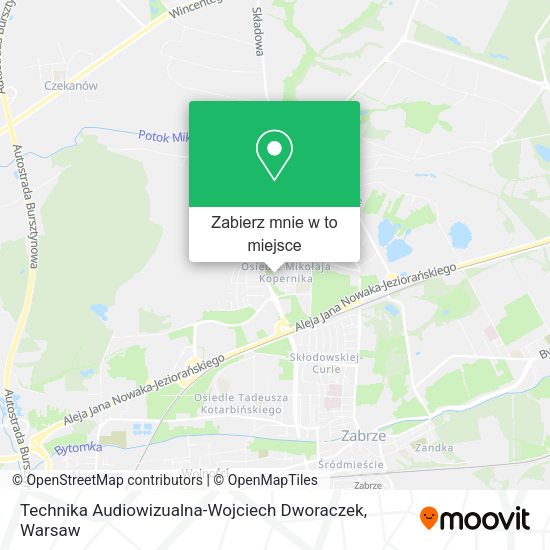 Mapa Technika Audiowizualna-Wojciech Dworaczek