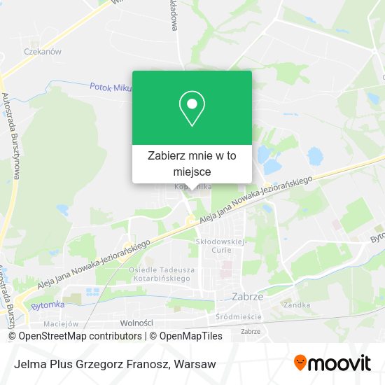 Mapa Jelma Plus Grzegorz Franosz