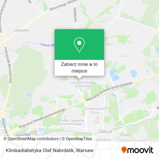 Mapa Klinikadiabetyka Olaf Nabrdalik