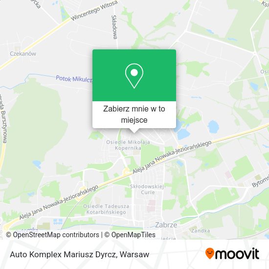 Mapa Auto Komplex Mariusz Dyrcz