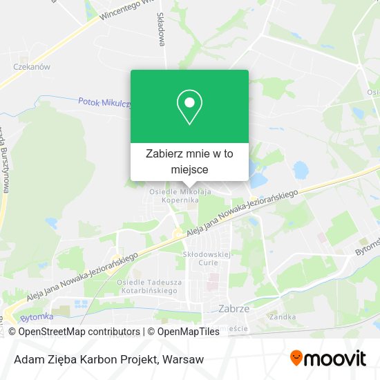 Mapa Adam Zięba Karbon Projekt