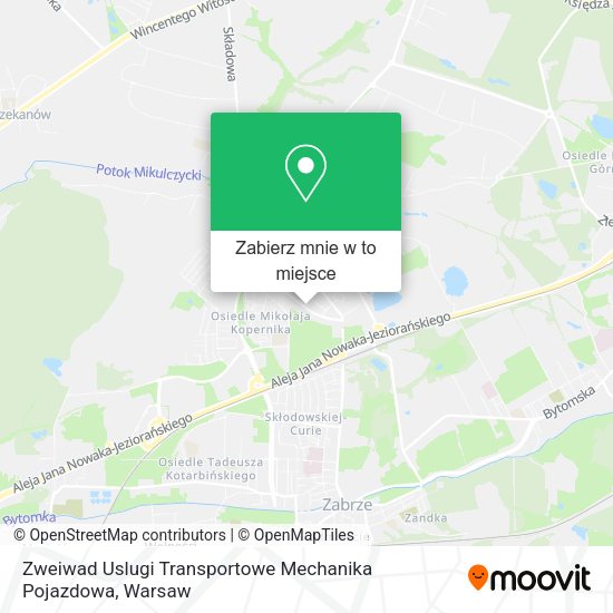 Mapa Zweiwad Uslugi Transportowe Mechanika Pojazdowa