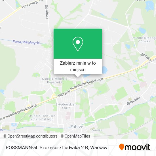 Mapa ROSSMANN-al. Szczęście Ludwika 2 B