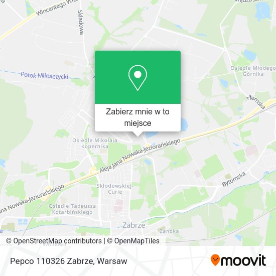 Mapa Pepco 110326 Zabrze