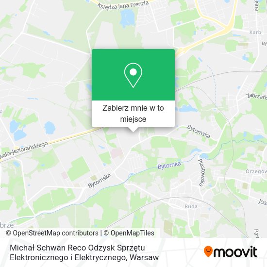 Mapa Michał Schwan Reco Odzysk Sprzętu Elektronicznego i Elektrycznego