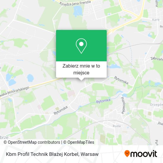 Mapa Kbm Profil Technik Błażej Korbel